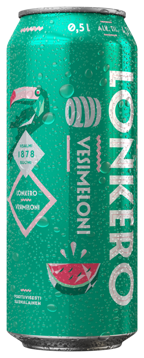 OLVI Watermelon Long drink 4,7 % 0,5 l can
