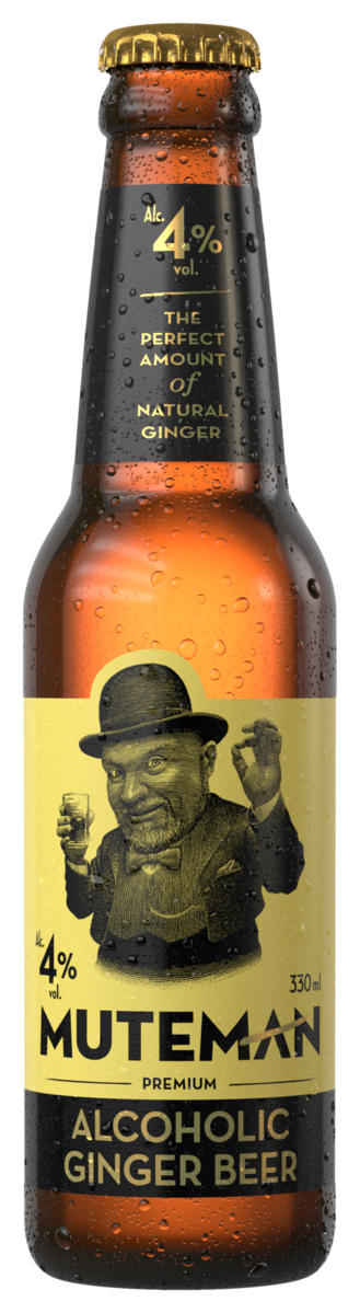 Muteman Ginger beer 4,0% 0,33l pullo