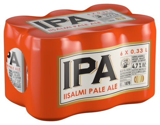 OLVI IPA beer 4,7% 6x0,33l can shrink