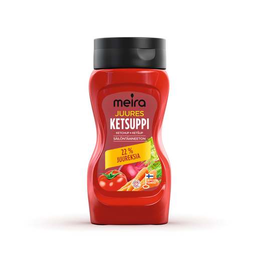 Meira carrot-beetroot root vegetable ketchup 250g