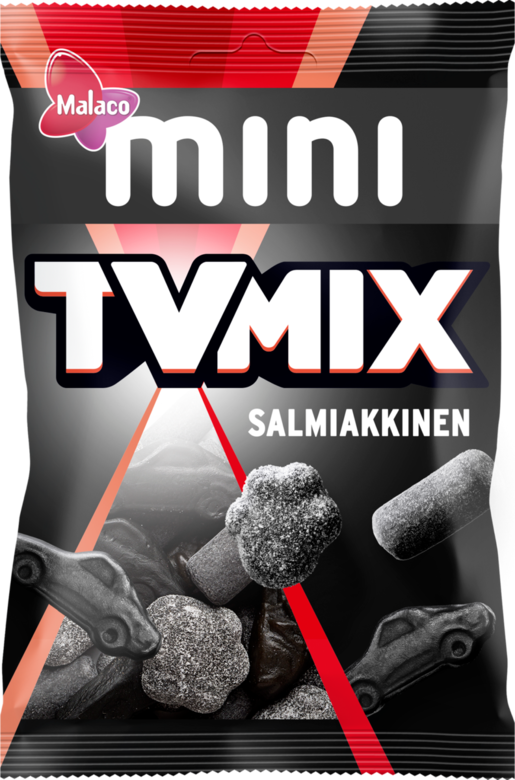tilskuer binær Genveje Mini TV Mix Salmiakkinen confectionery mix 110g | wihuri Site