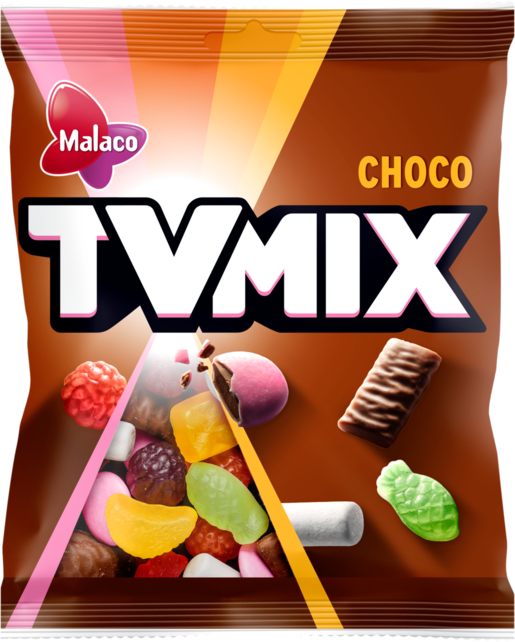 Malaco TV-Mix Choco makeissekoitus 280g