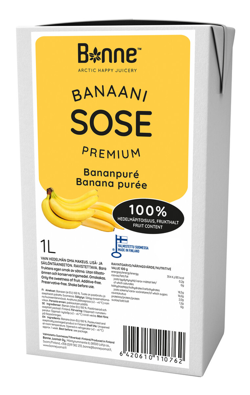 Bonne Bananpuré 1L