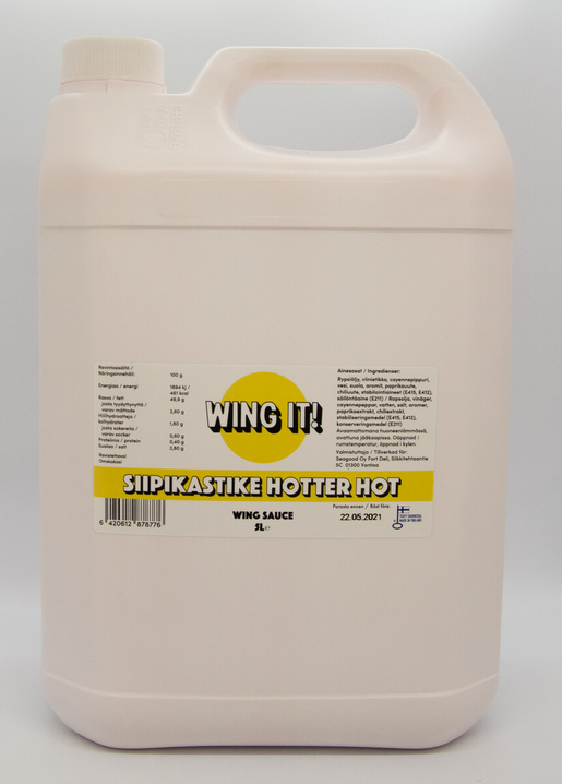 Wing It! hotter hot wing sauce 5l
