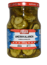 Felix Amerikkalainen sliced cucumber in pickle 730/380g