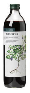 Kaskein Organic bilberryjuice 0,5l without preservative