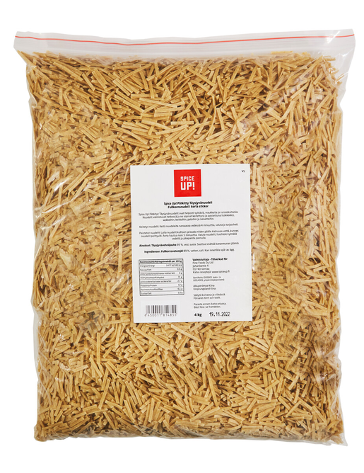 Spice Up! short cut wholewheat noodles 4kg