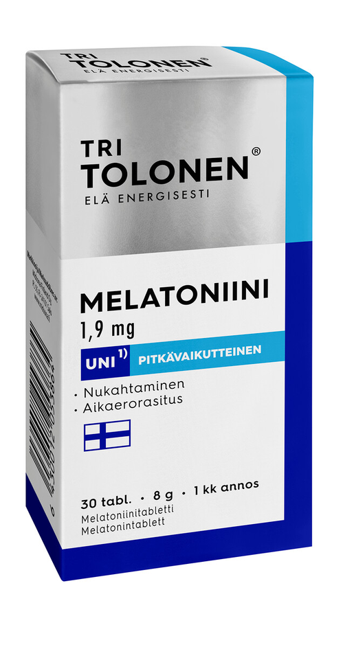 Tri Tolonen melatonin 1,9mg 30st