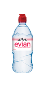 Evian sport natural mineral water 0,75l