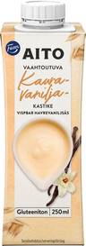 Fazer Aito whippable oat vanilla sauce 2,5dl gluten-free