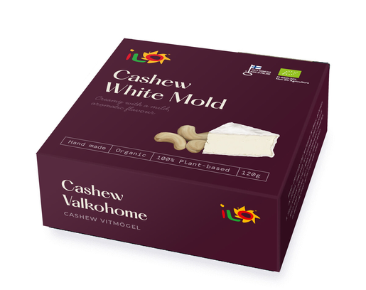 Ilo organic cashew whitemold 120g vegan
