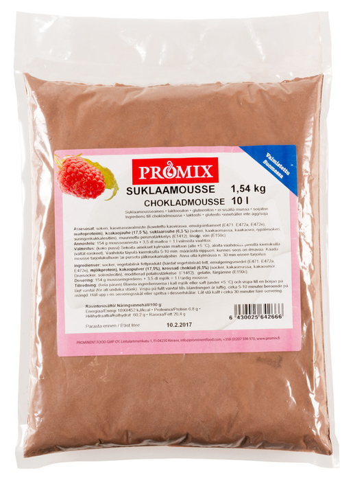 Promix Suklaamousseaines 1,54 kg / 10 l