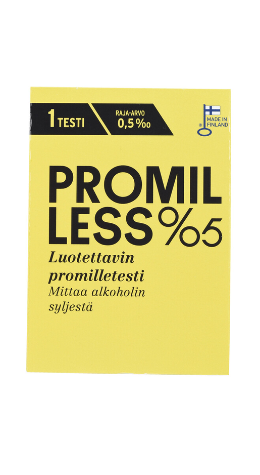 Promilless 0,5 promille test disposable test 1pc