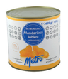Metro mandarin segments in grape juice 2600/1500kg