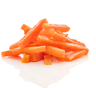 Carrot strips 2,5kg frozen