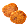 Apetit vegetable patty Mexican a53x75g 4kg cooked, frozen