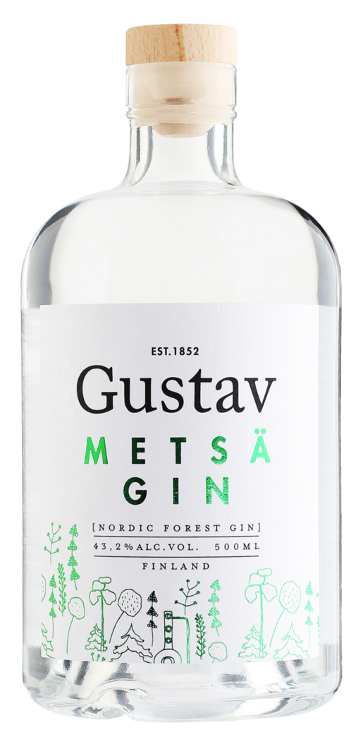 Gustav Forest Gin 43,2% 0,5l