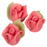 Sallinen marsipaan ruusu rosa 3kpl