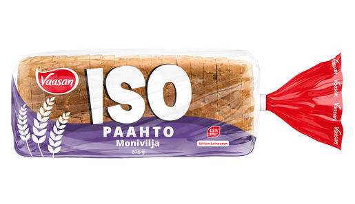 Vaasan ISOpaahto moniviljapaahtoleipä 525g