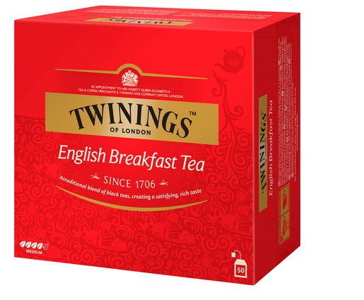 Twinings 50x2g English Breakfast tea