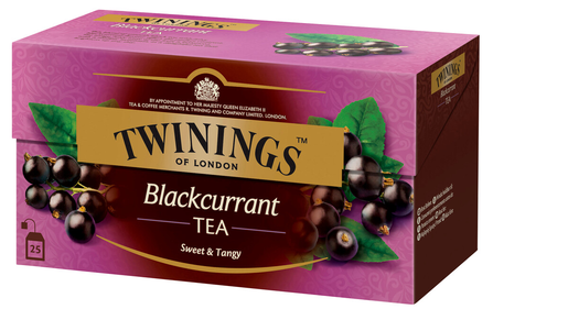 Twinings Blackcurrant musta tee 25