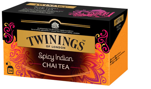 Twinings Spicy Indian Chai musta tee 20ps
