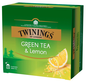 Twinings  green tea & lemon 50bg