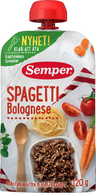 Semper spagetti bolognes barnmat 6mån 120g