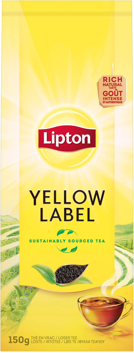Lipton Yellow label tea musta irtotee 150g