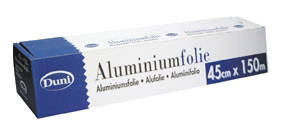 Duni aluminium foil 45cmx150m