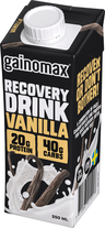 Gainomax vanilla recovery drink 250ml
