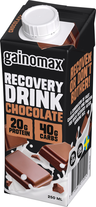 Gainomax chocolate recovery drink 250ml