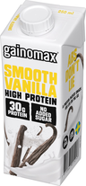 Gainomax high protein smooth vanilla protein drink 250ml
