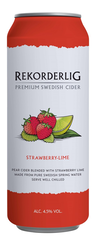 Rekorderlig Strawberry-Lime cider 4,5% 0,5l can