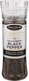Santa Maria Tellicherry Black Pepper mustapippurimylly 210 g