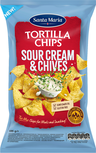Santa Maria Sourcream Chives tortilla chips 185g