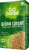 GoGreen green lentils 400g