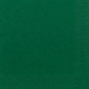 Duni darkgreen napkin 3-ply 40cm 125pcs