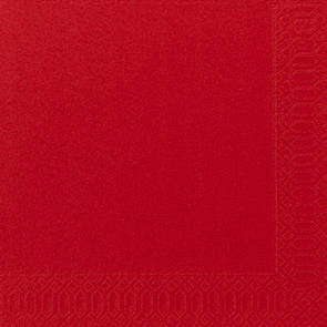 Duni punainen lautasliina 3-krs 40cm 125kpl