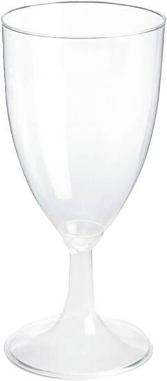 Duni 23cl plastic wine glass 18pcs