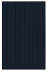 Duni Dunicel 0,72x4m black tableskirt