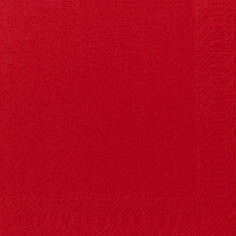 Duni punainen lautasliina 2-krs 24cm 300kpl