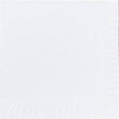 Duni 24cm 2-ply white napkin 300pcs