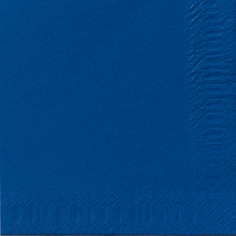 Duni mjörktblå servett 1-lag 33cm 500st