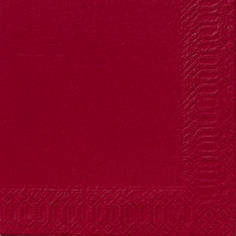 Duni viininpunainen lautasliina 2-krs 33cm 125kpl