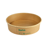 Biopak Ronda Wide+ bowl brown cardboard/PLA 184x184x49mm 900ml 50pcs