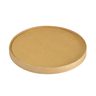 Biopak Ronda Wide 184mm brown cardboard/PLA lid 25pcs, for bowls 196013/196014