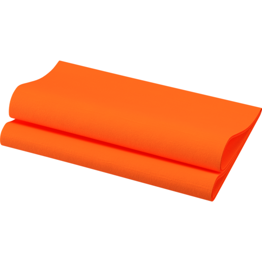 Duni Bio Dunisoft® oranssi lautasliina 40x40cm 1/4-taitto 60kpl