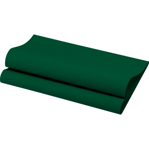Duni Bio Dunisoft® dark green napkin 40x40cm 1/4-fold 60pcs