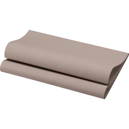 Duni Bio Dunisoft® greige napkin 40x40cm 1/4-fold 60pcs
